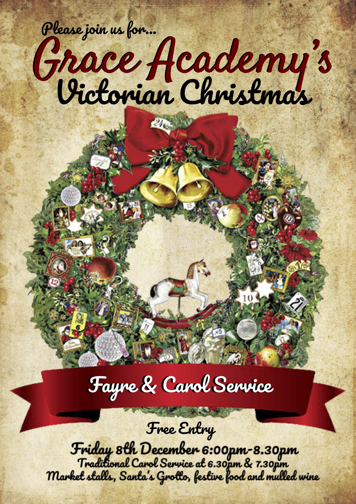 Victorian Christmas Fayre and Carol Service